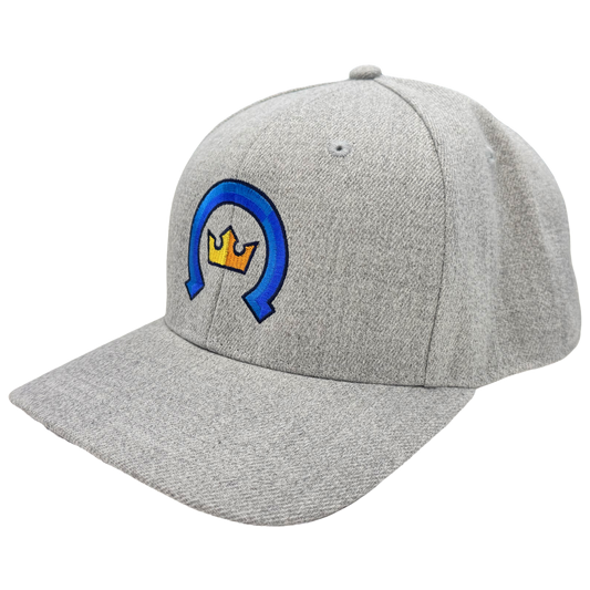 Kiekko-Espoo Lippis Snapback Heather grey