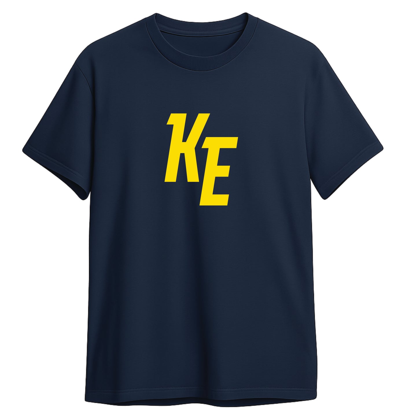 Kiekko-Espoo T-paita Navy KE logo
