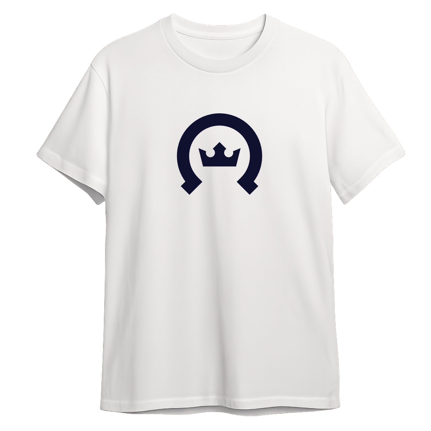 Kiekko-Espoo T-paita White navylogo