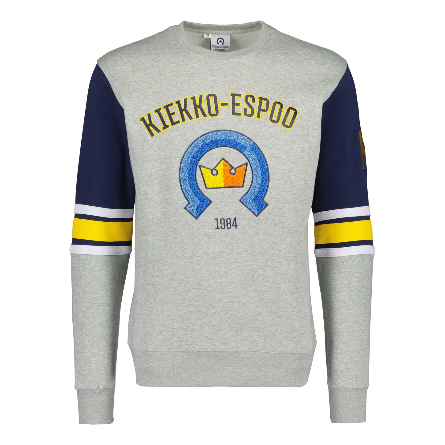 Kiekko-Espoo College Harmaa Iso logo