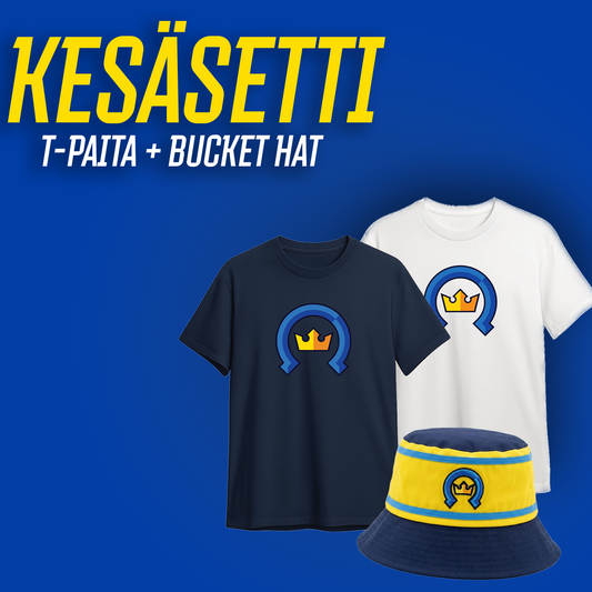 Kesäsetti - T-Paita + Bucket hat