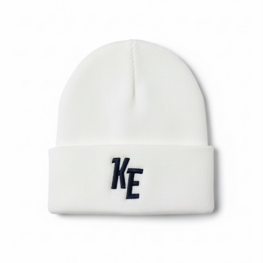 Kiekko-Espoo KE Beanie Valkoinen