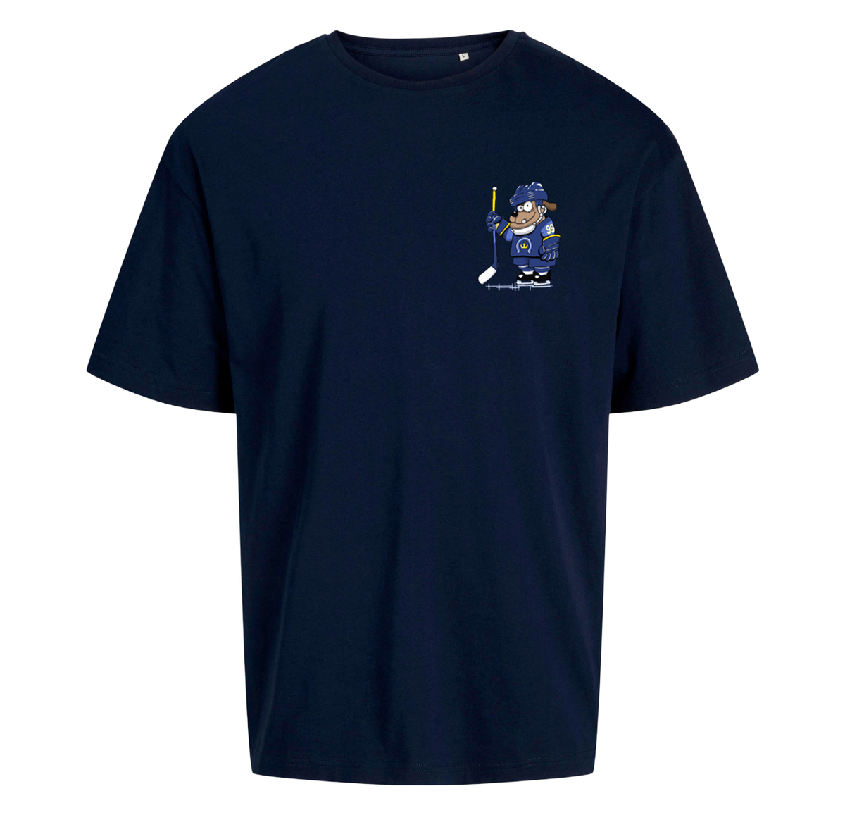 Kiekko-Espoo x Mauri Kunnas T-Paita - Navy