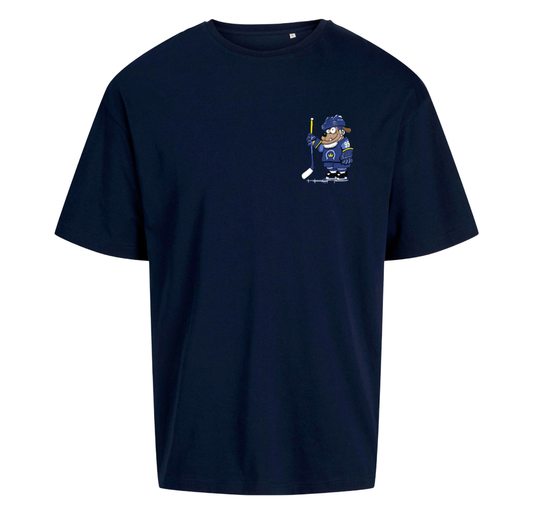 Kiekko-Espoo x Mauri Kunnas T-Paita - Navy