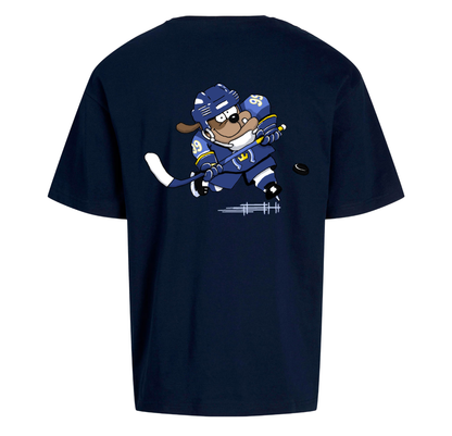Kiekko-Espoo x Mauri Kunnas T-Paita - Navy