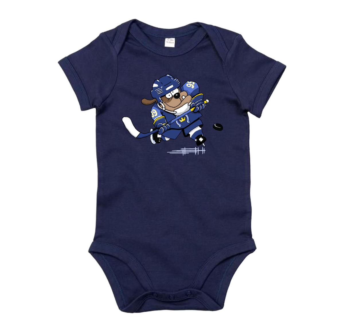Kiekko-Espoo x Mauri Kunnas Vauvan Body - Navy